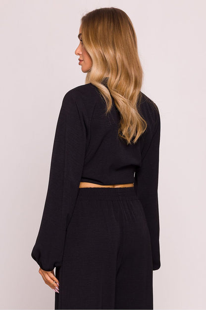   Bluzka Model MOE861 Black - Moe 