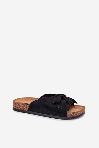  Sandał Klapki Model Seressa WD293 Black - Step in style 