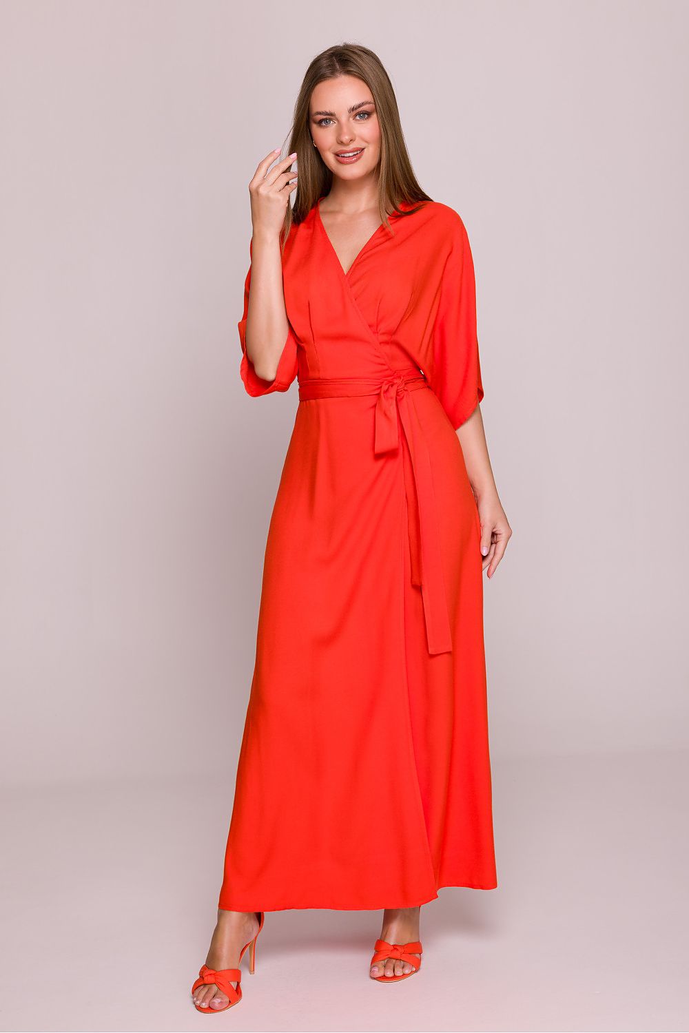 Sukienka Model S406 Coral - Stylove 