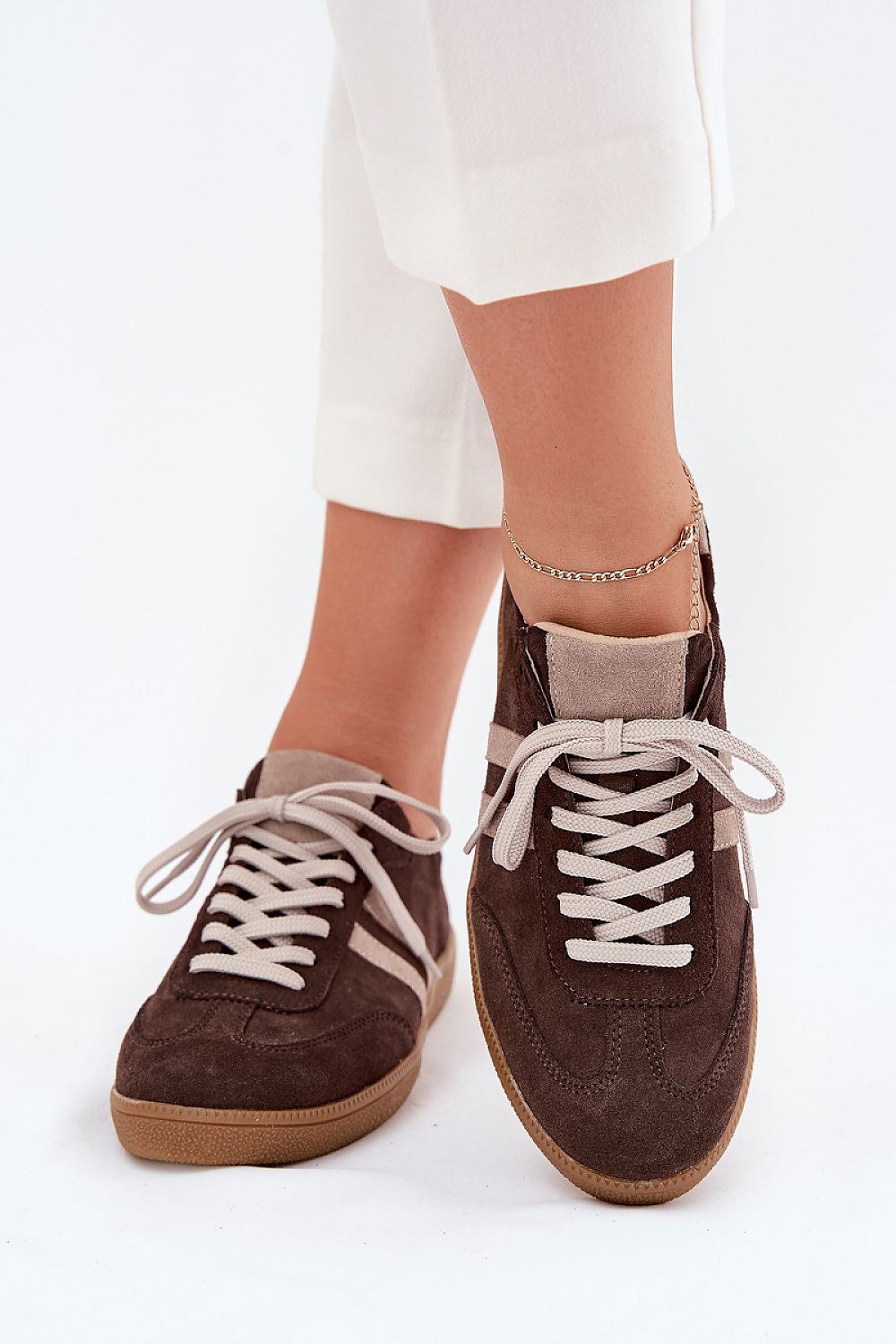   Buty Sportowe Model Zazoo N1068 Czekolada - Step in style 