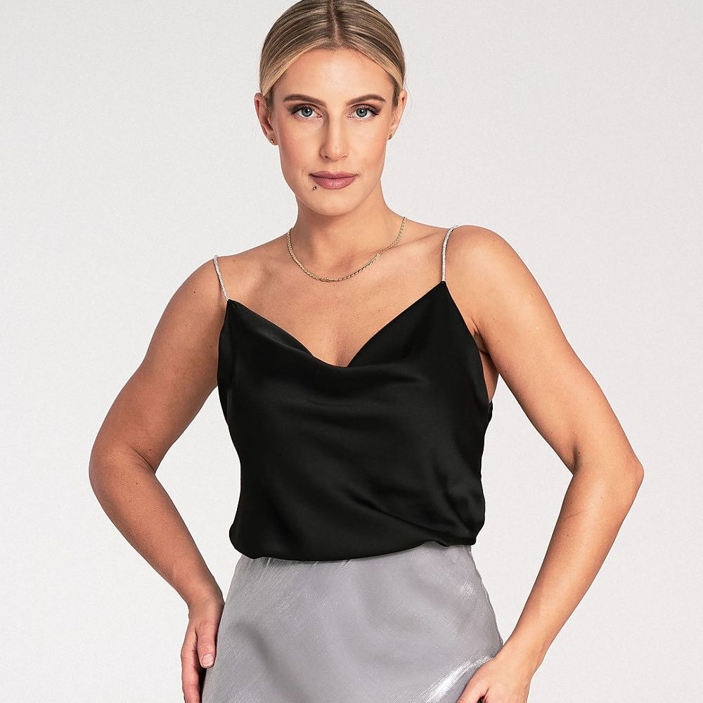  Koszulka Top Model M1099 Black - Figl 