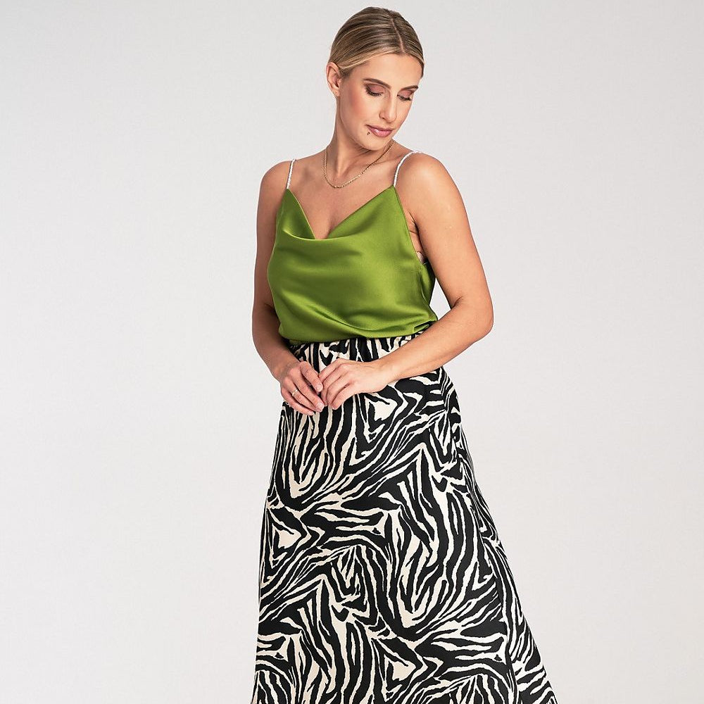  Koszulka Top Model M1099 Green - Figl 