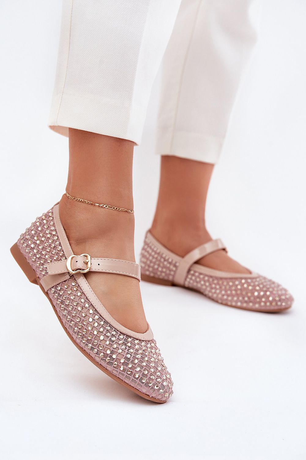   Baleriny Model Avirae JH387P Beige - Step in style 