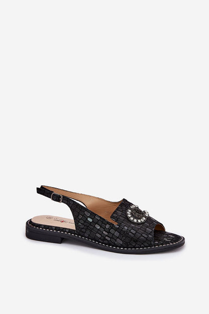  Sandały Model S.Barski KV51-096 Black - Step in style 