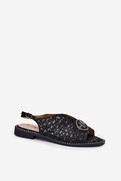  Sandały Model S.Barski KV51-094 Black - Step in style 