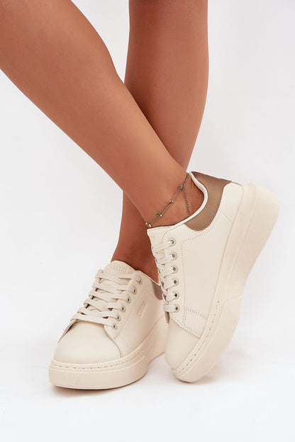   Buty Sportowe Model Big Star SS274246 Light Beige - Step in style 