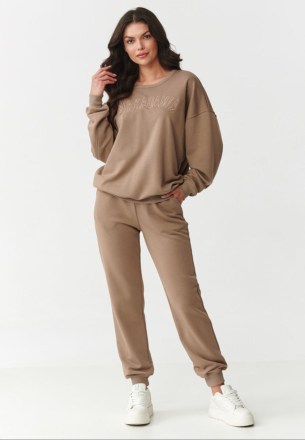  Spodnie Komplet Model M889 Latte - Makadamia 