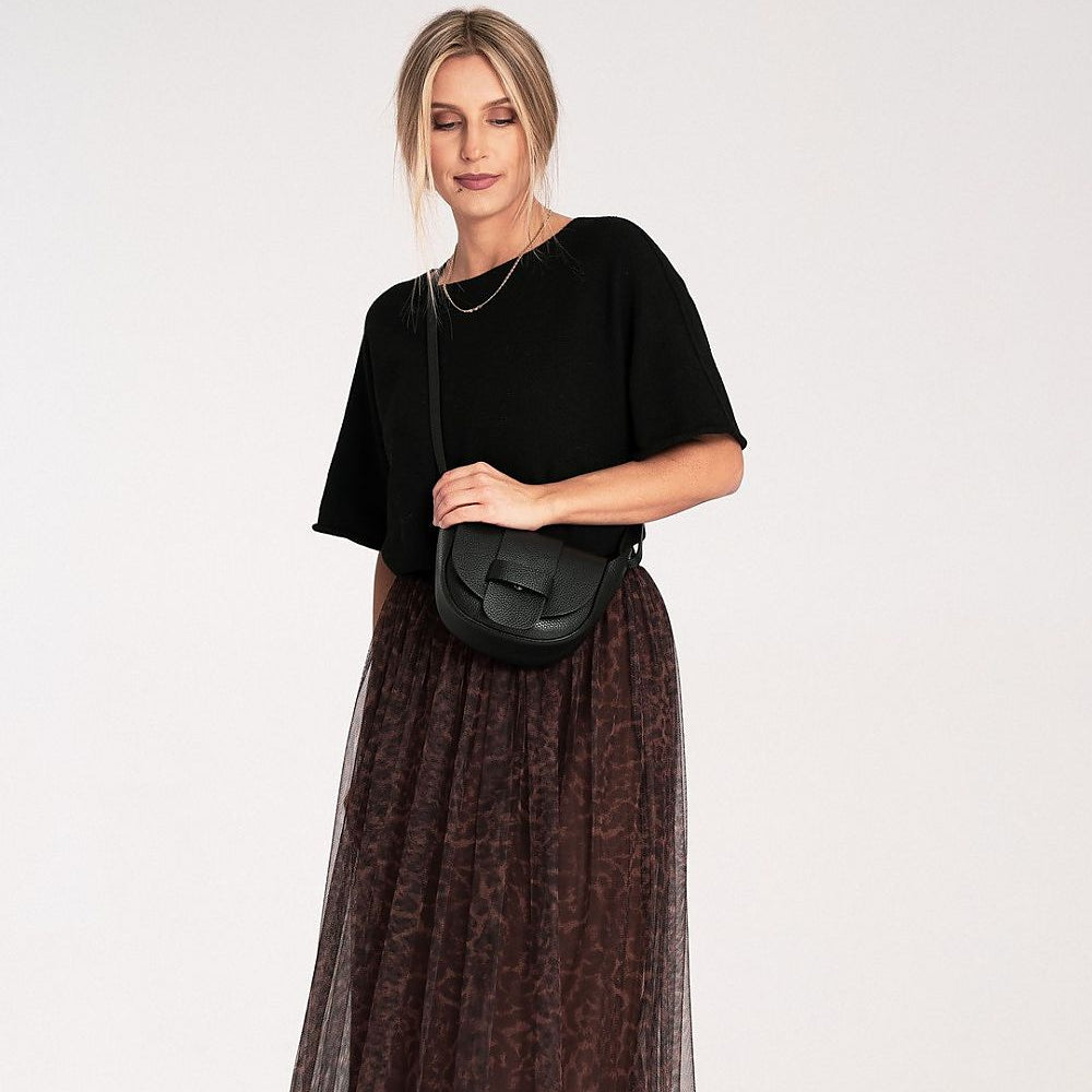  Sweter Damski Model M1102 Black - Figl 