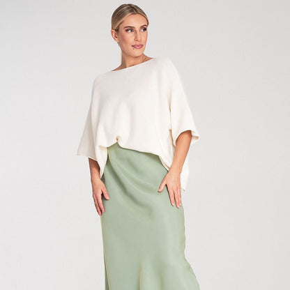   Sweter Damski Model M1102 Ecru - Figl 