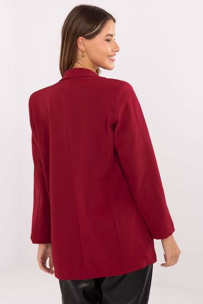   Marynarka Model DHJ-MA-18657-1.86 Bordo - Italy Moda 