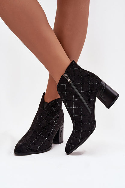   Botki Model DA MR52-133 Black - Step in style 