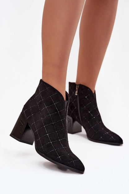   Botki Model DA MR52-133 Black - Step in style 