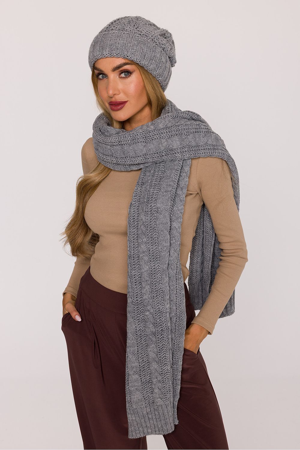   Szal Model MOE898 Grey - Moe 
