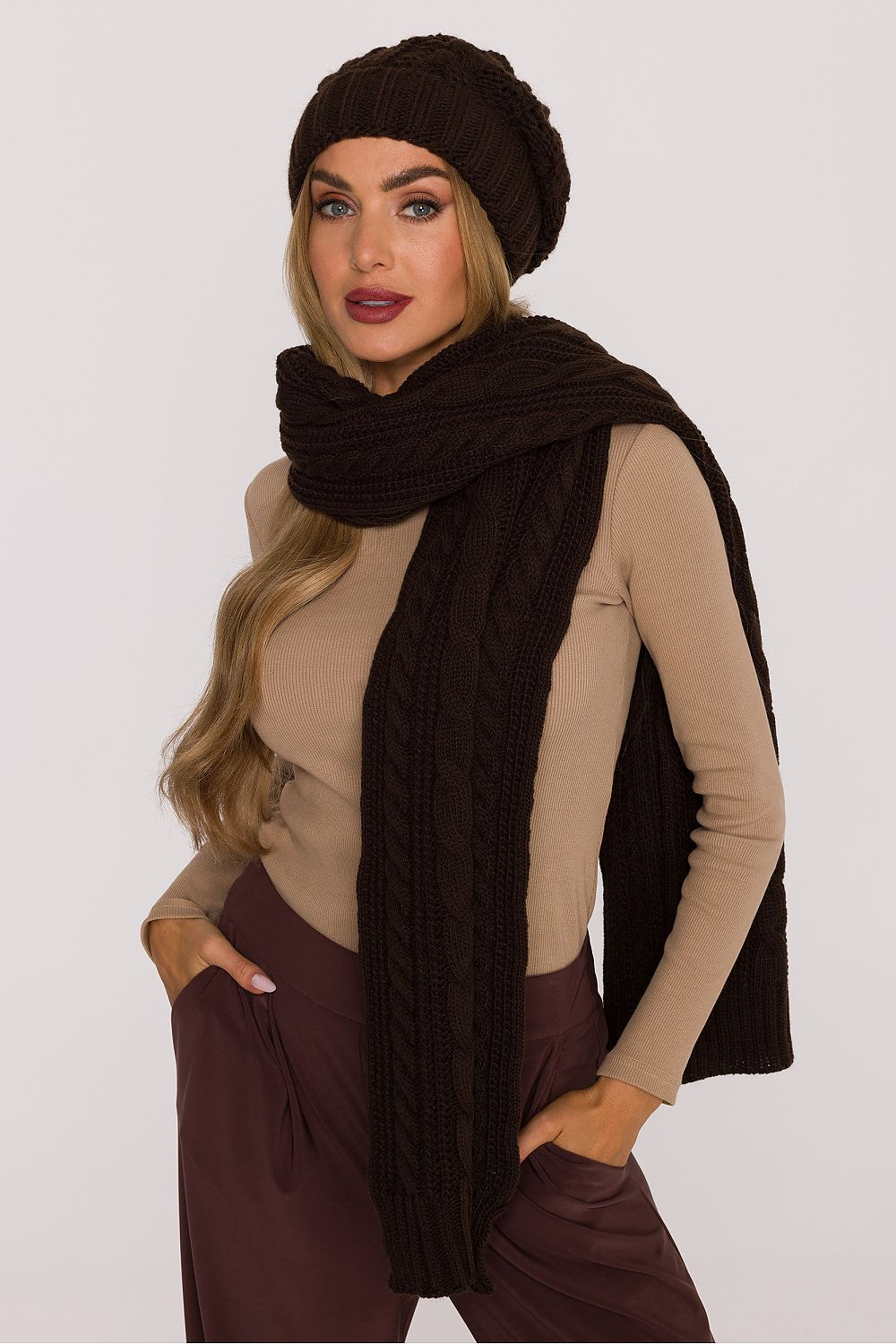  Szal Model MOE898 Brown - Moe 