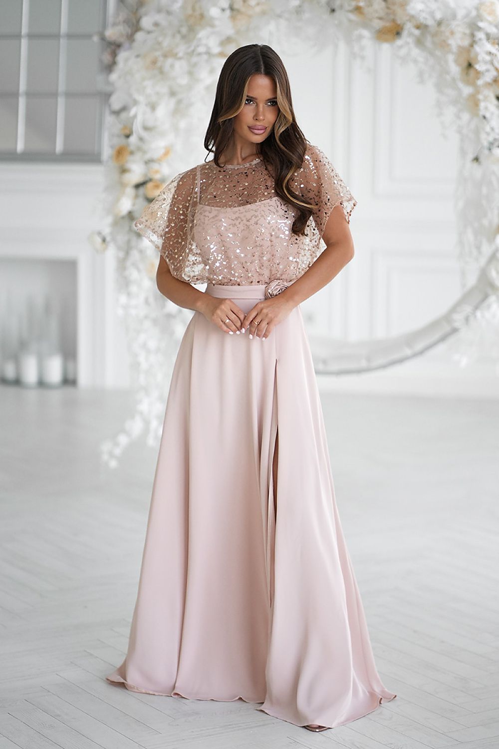  Sukienka Model 333-21 Beige - Bicotone 