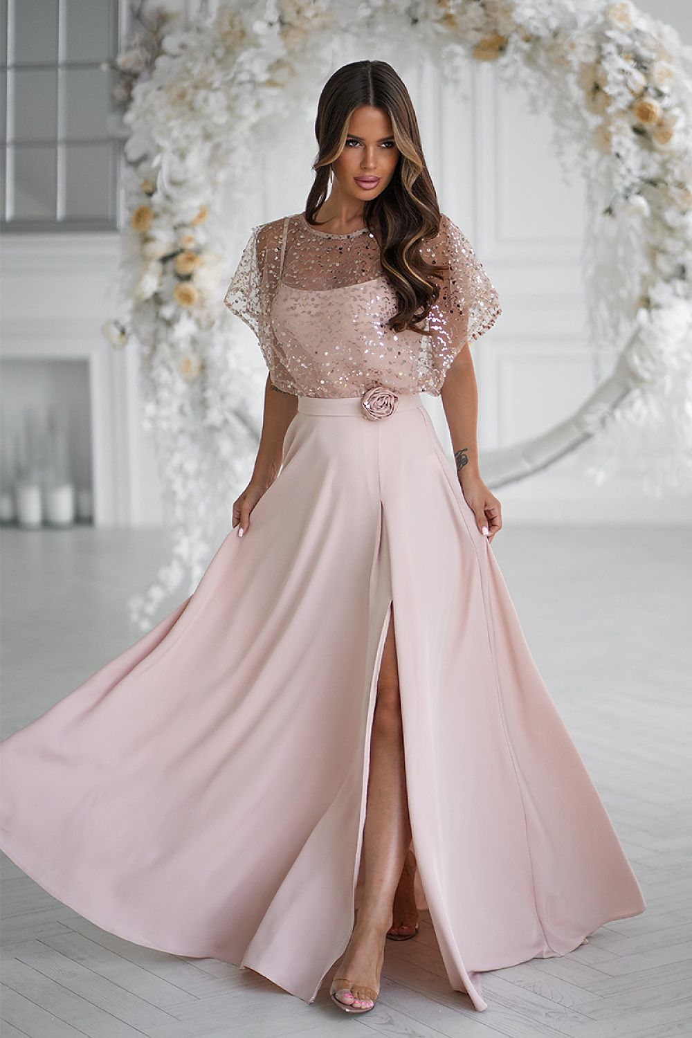  Sukienka Model 333-21 Beige - Bicotone 