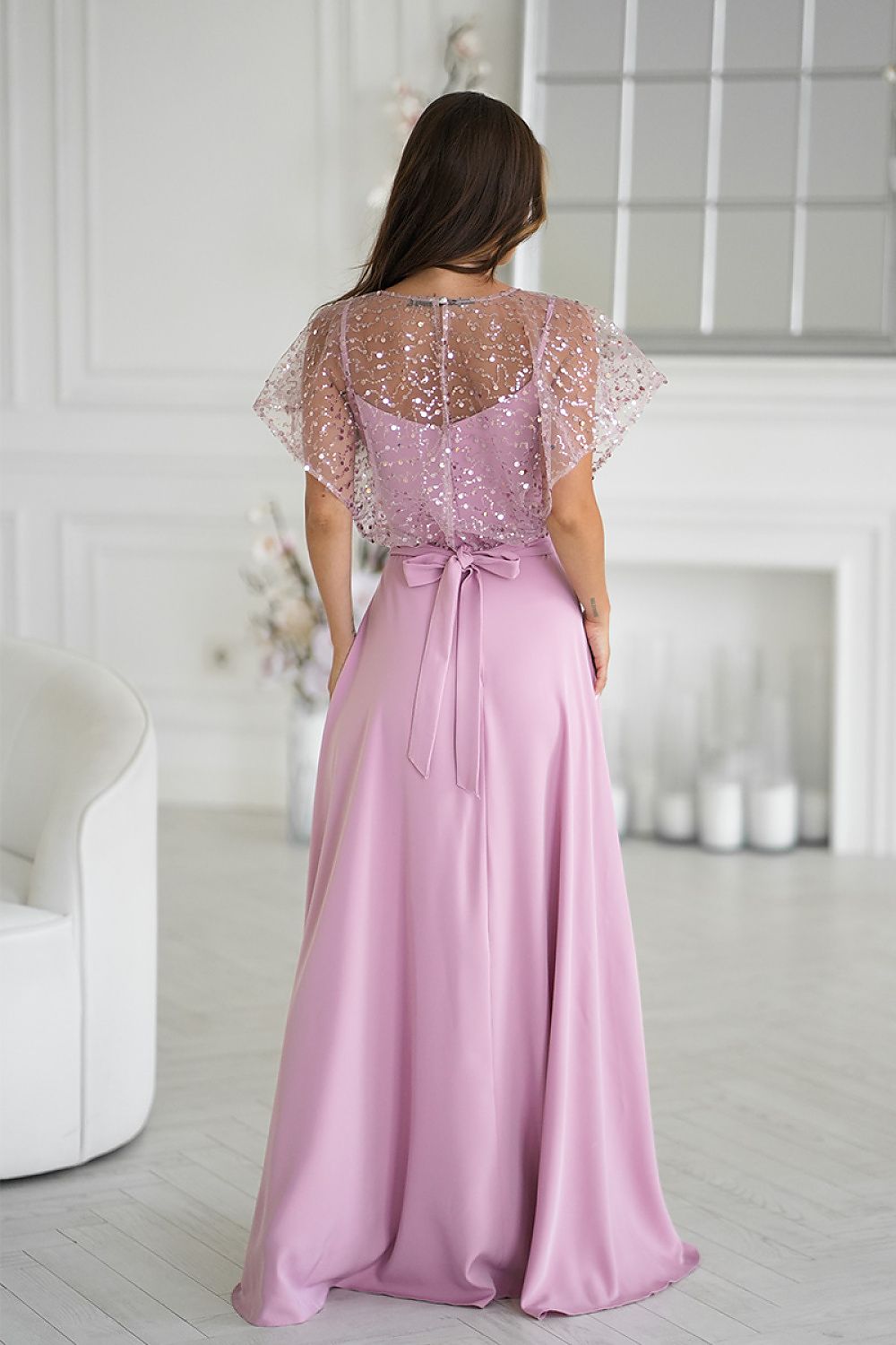  Sukienka Model 333-20 Dirty Pink - Bicotone 