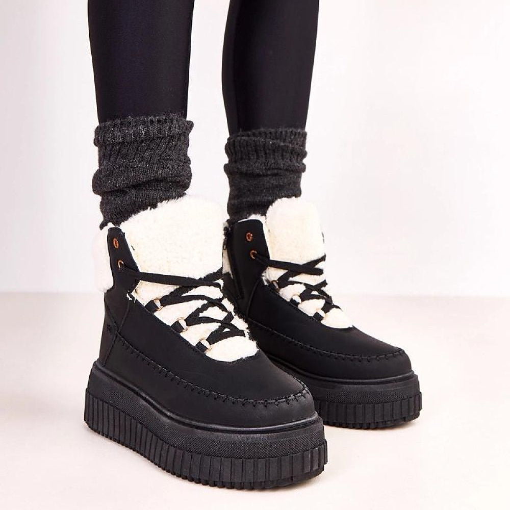   Botki Sportowe Model Lorraine ZH15 Black - Solea 
