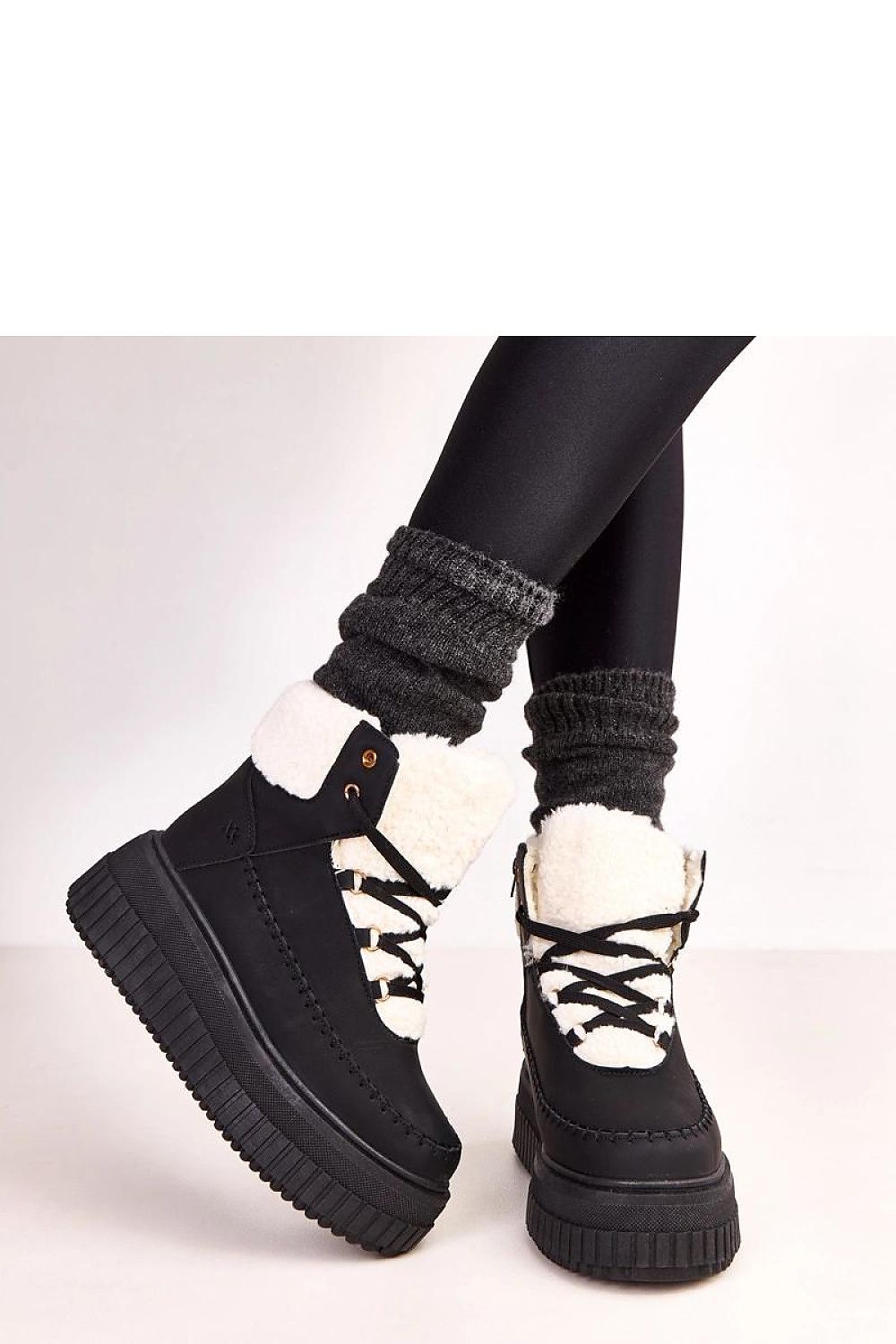   Botki Sportowe Model Lorraine ZH15 Black - Solea 