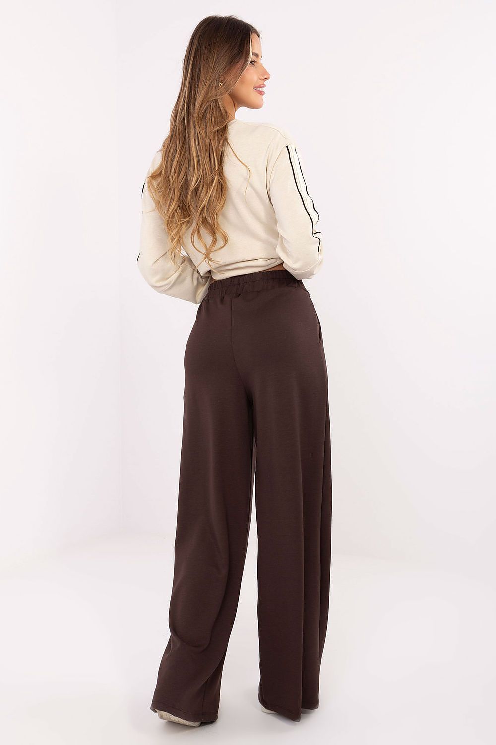  Spodnie Dresowe Model RV-DR-A613.69 Dark Brown - Relevance 