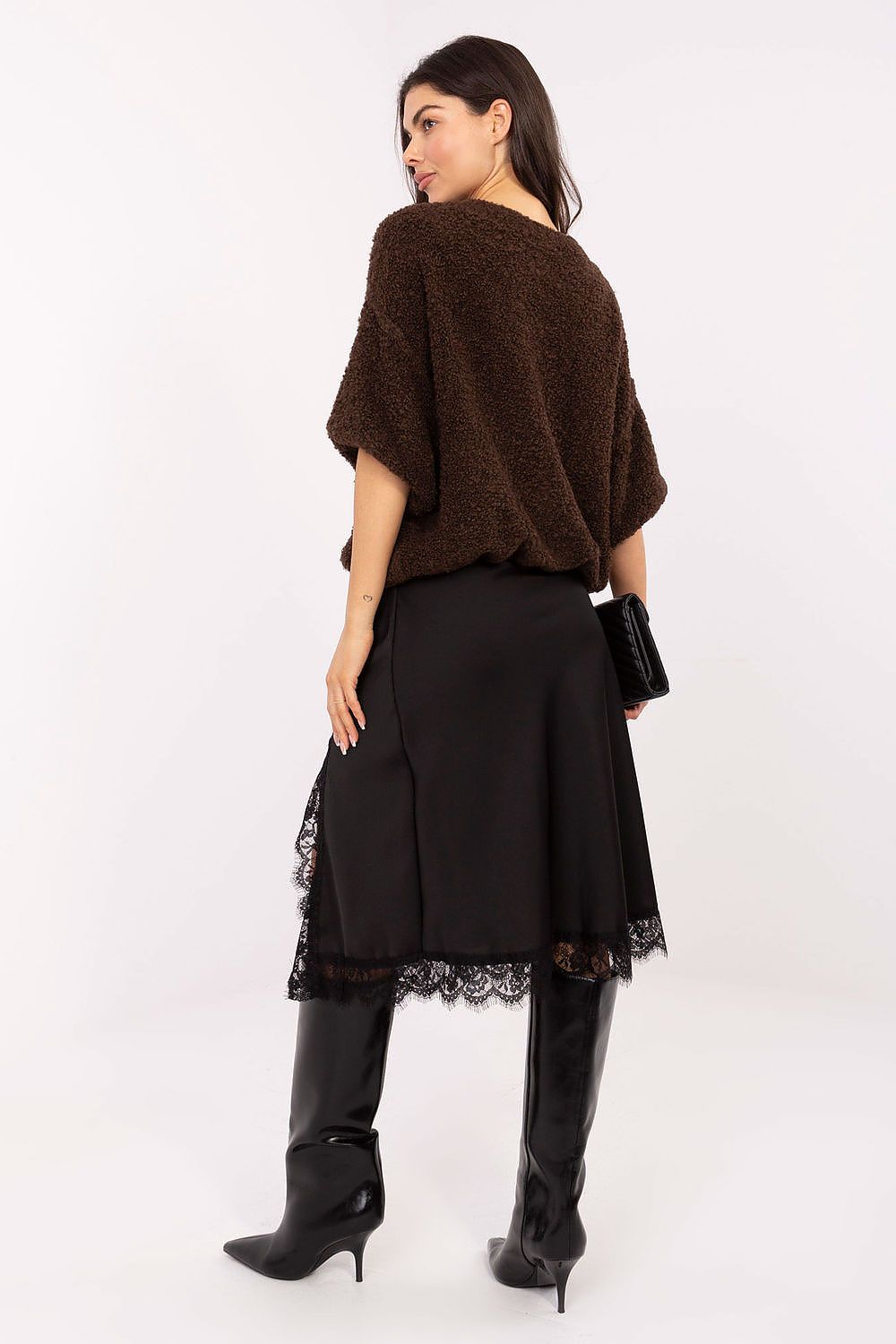 Spódnica Model MI-SD-3275.57 Black - Rue Paris 