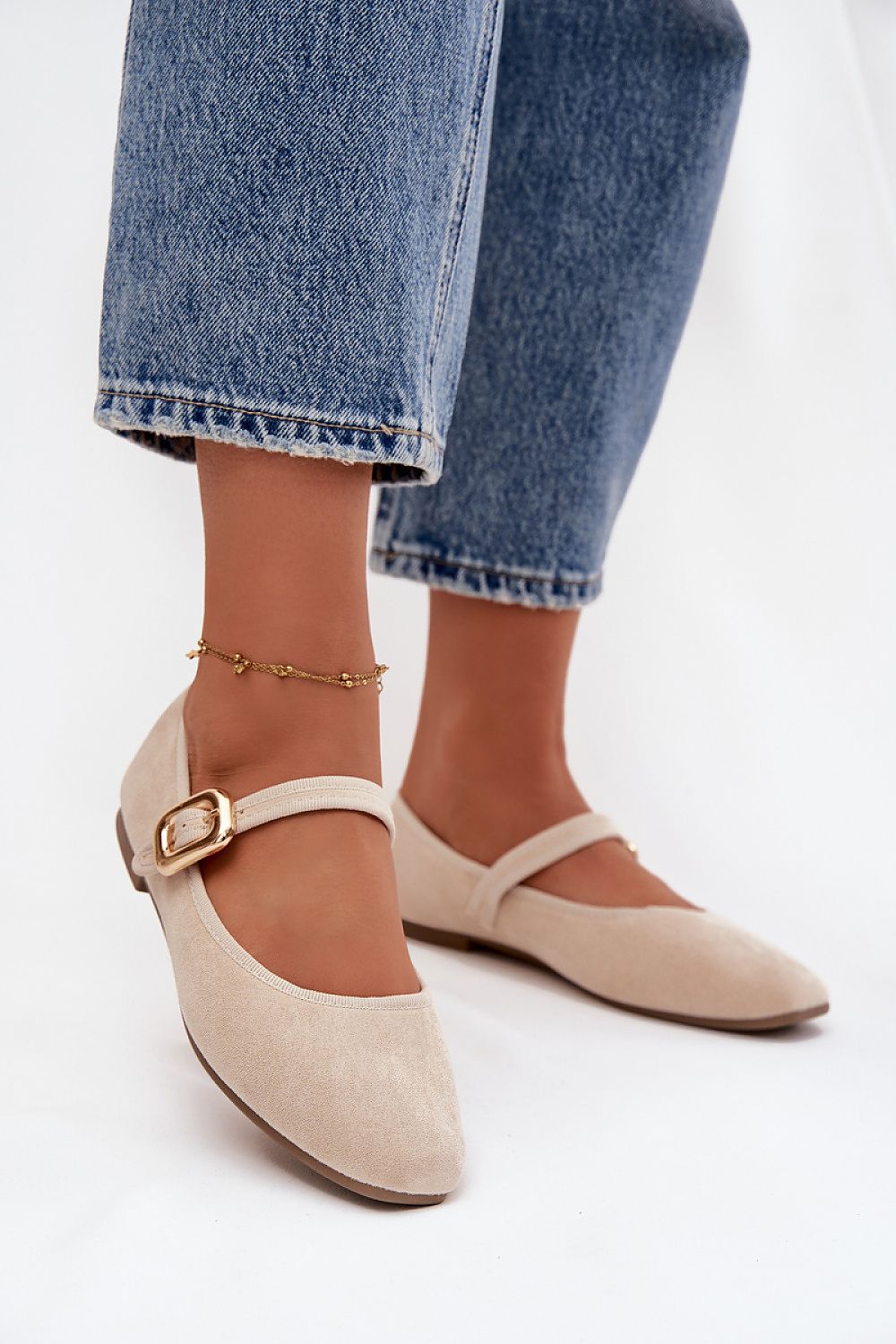   Baleriny Model Adelora 21-39 Light Beige - Step in style 