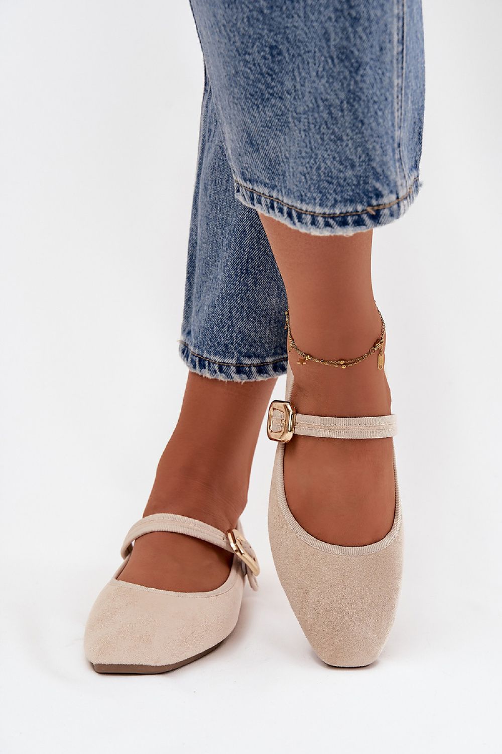   Baleriny Model Adelora 21-39 Light Beige - Step in style 