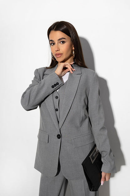   Marynarka Model 11 Grey - Cabba 