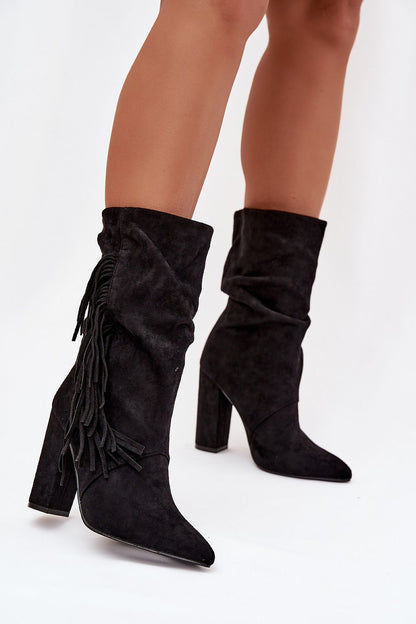   Botki Model Darlina CLS-599 Black - Step in style 