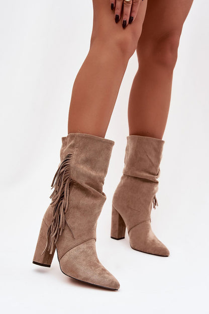   Botki Model Darlina CLS-599 Beige - Step in style 
