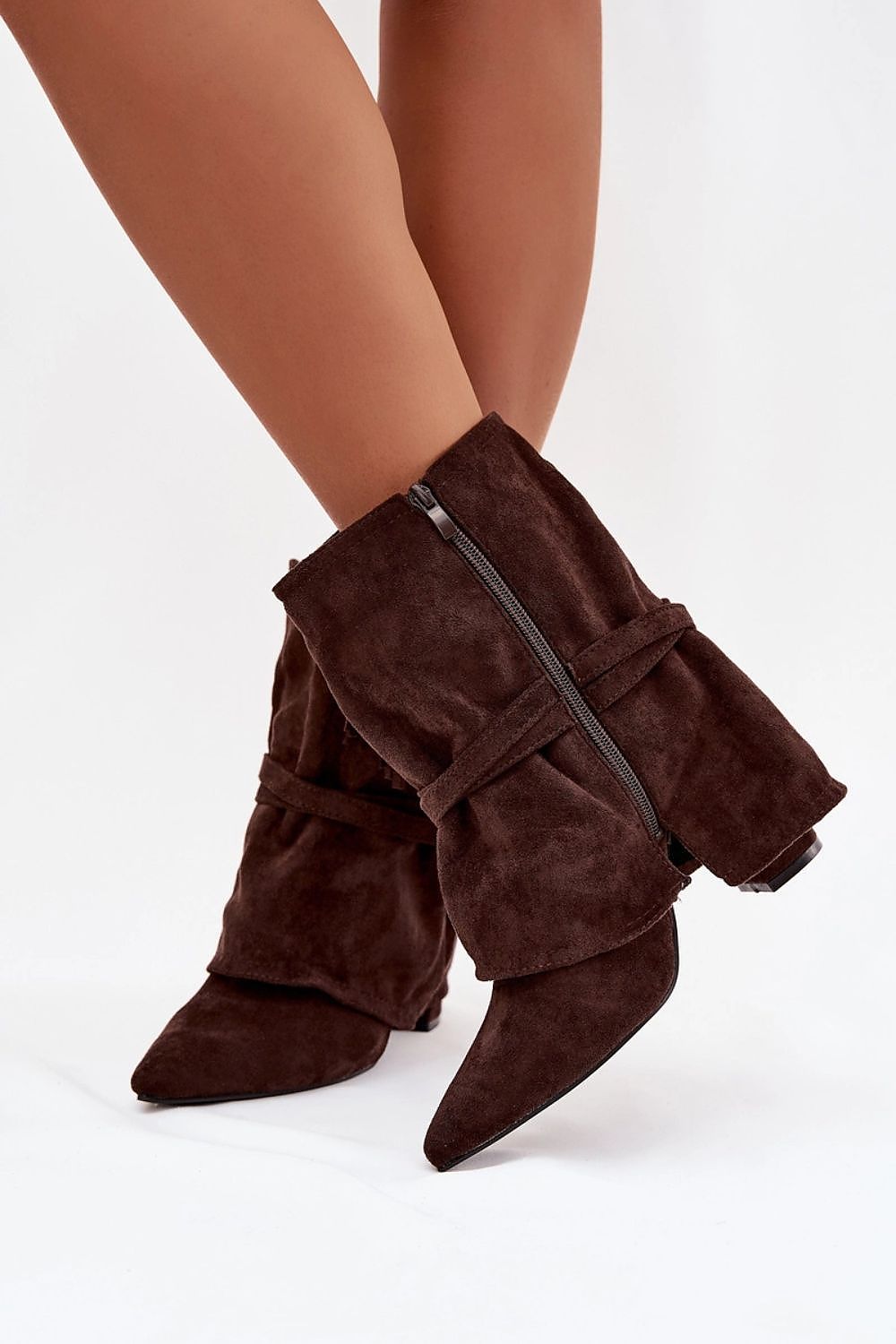   Botki Model Evelisse 2517A Czekolada - Step in style 