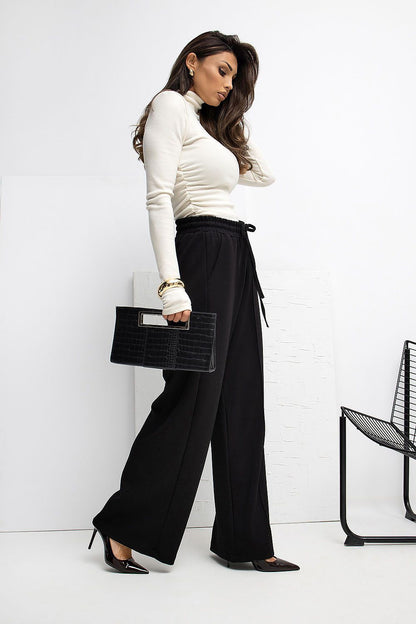  Spodnie Dresowe Model RV-DR-A1061.80 Black - Rue Paris 