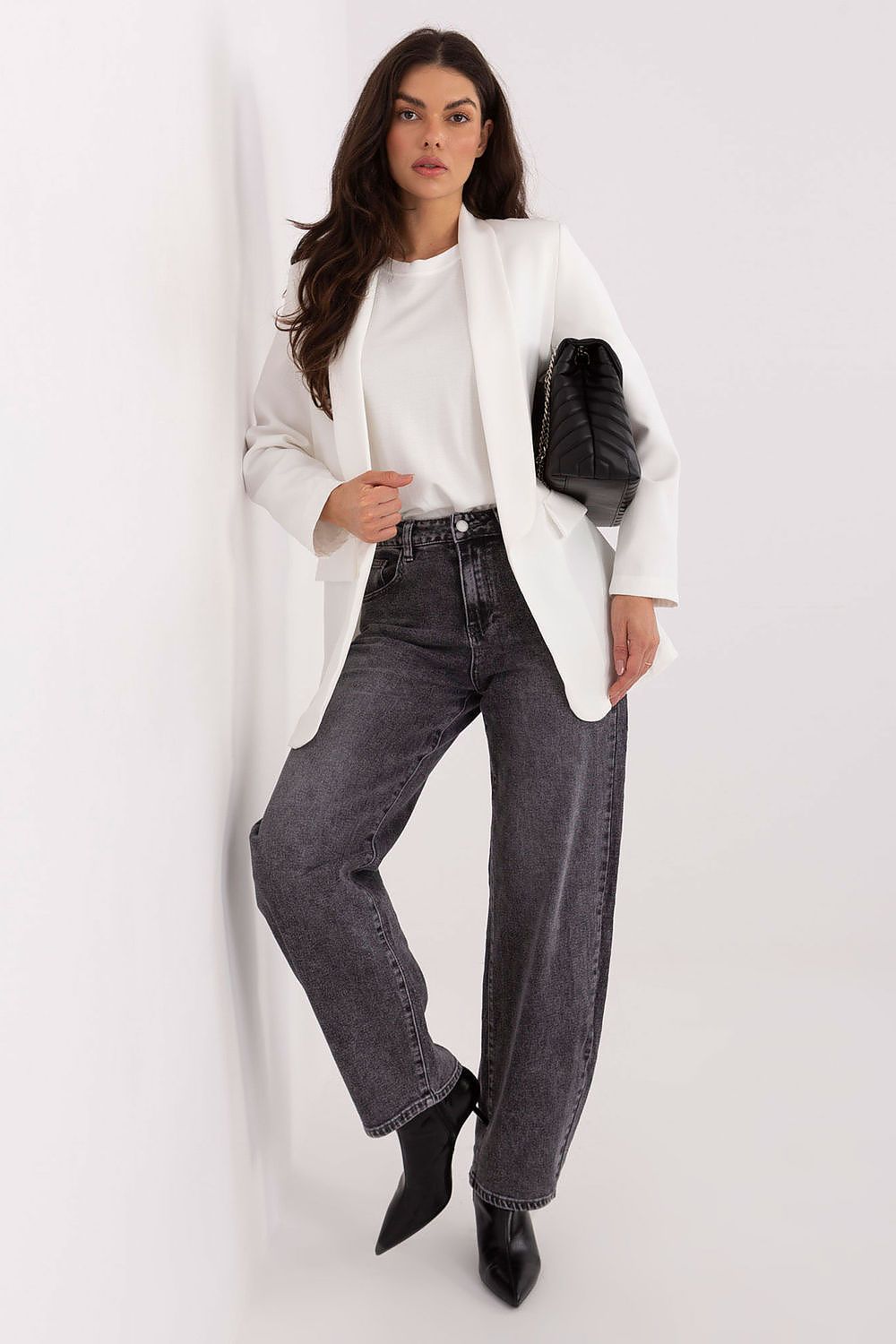   Marynarka Model DHJ-MA-18657-2.09 Ecru - Italy Moda 