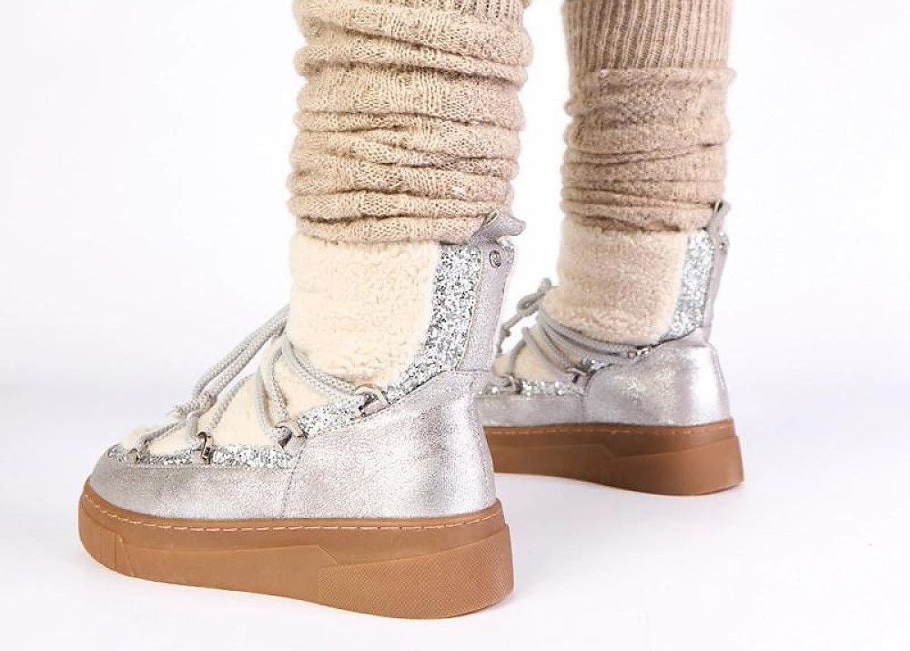   Śniegowce Model Esmee M-790 Silver - Solea 