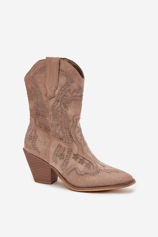   Botki Model Arlissima 8326 Beige - Step in style 