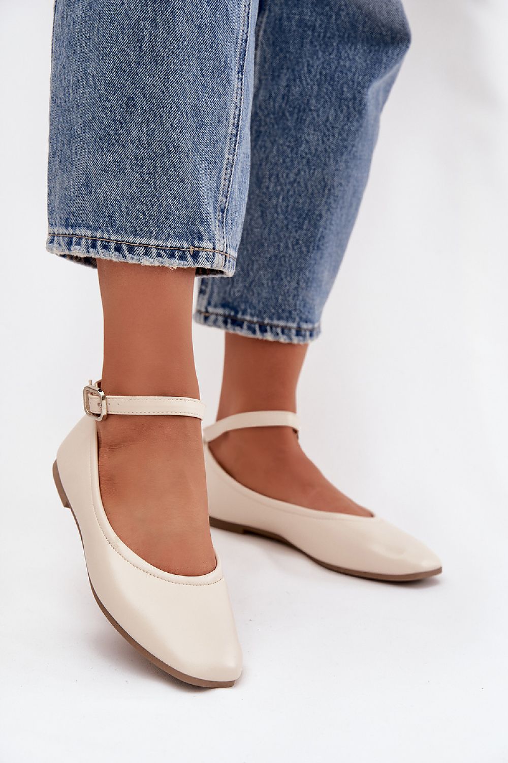   Baleriny Model Janelor 21-42 Beige - Step in style 