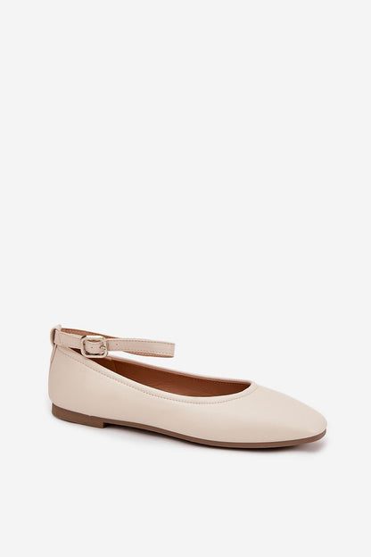   Baleriny Model Janelor 21-42 Beige - Step in style 