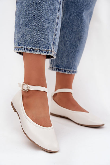  Baleriny Model Janelor 21-42 White - Step in style 