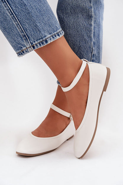   Baleriny Model Janelor 21-42 White - Step in style 