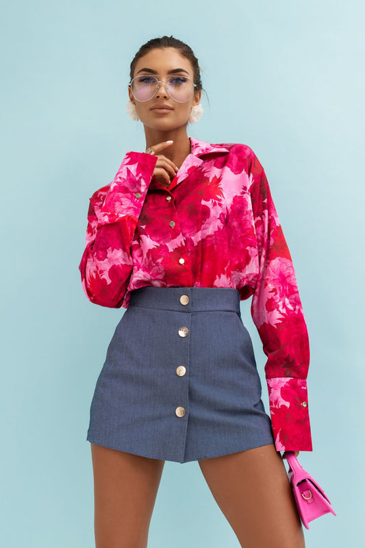  Spodnie Spódnicospodenki Model Bliss 490091792 Denim - LaBalancia 