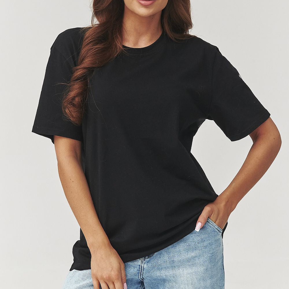  Tshirt Damski Model C41 Black - Makadamia 