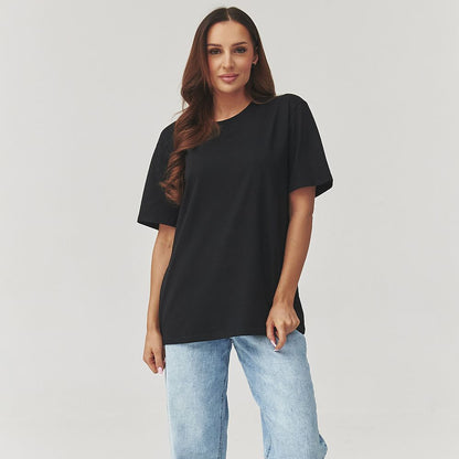   Tshirt Damski Model C41 Black - Makadamia 