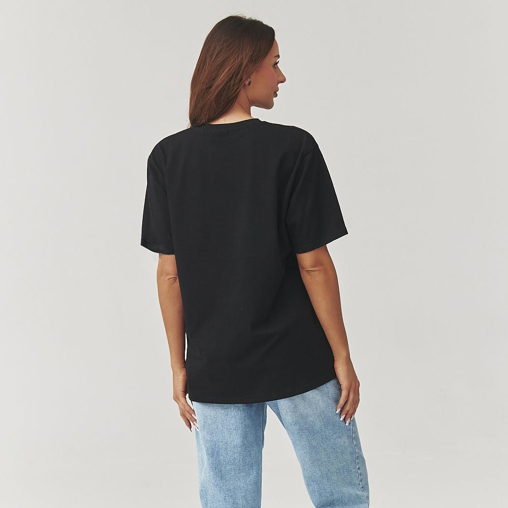   Tshirt Damski Model C41 Black - Makadamia 