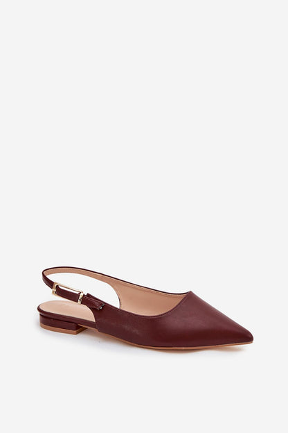   Baleriny Model Iverelle D-046 Bordo - Step in style 