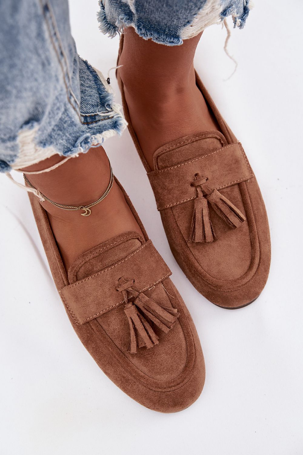   Mokasyny Model Marilisse G504 Brown - Step in style 