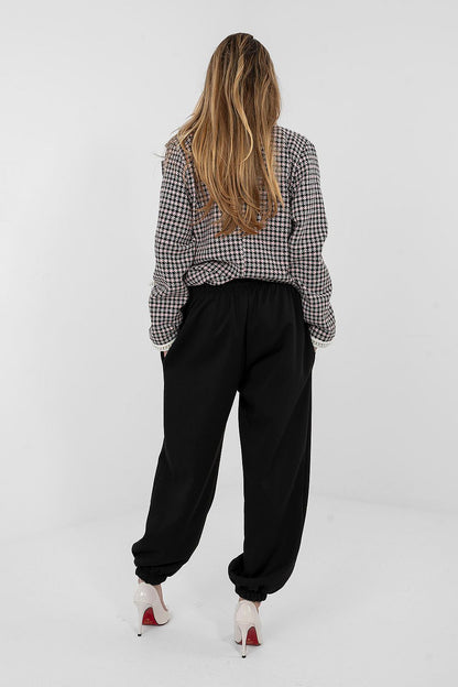  Spodnie Dresowe Model IT-SP-9995.12P Black - Italy Moda 