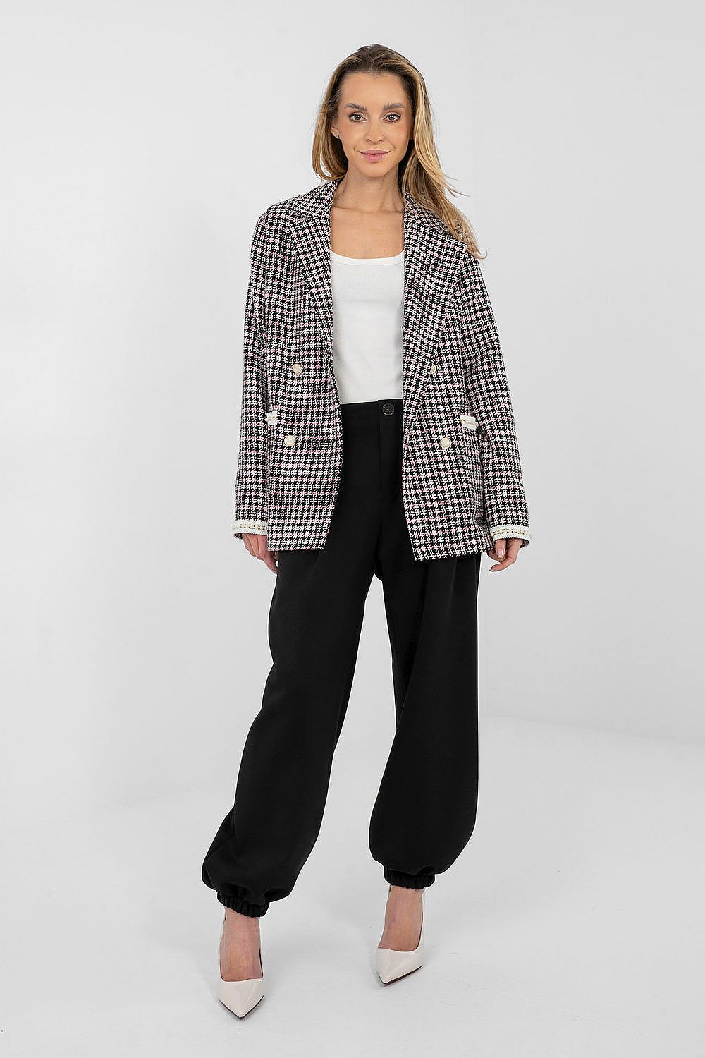  Spodnie Dresowe Model IT-SP-9995.12P Black - Italy Moda 