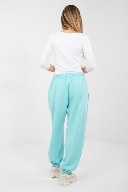  Spodnie Dresowe Model IT-SP-9995.12P Mint - Italy Moda 