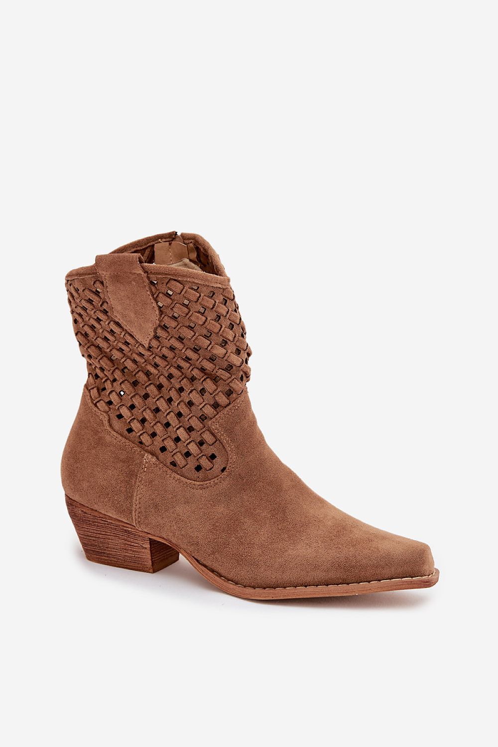   Botki Model Ferissa C-744 Camel - Step in style 