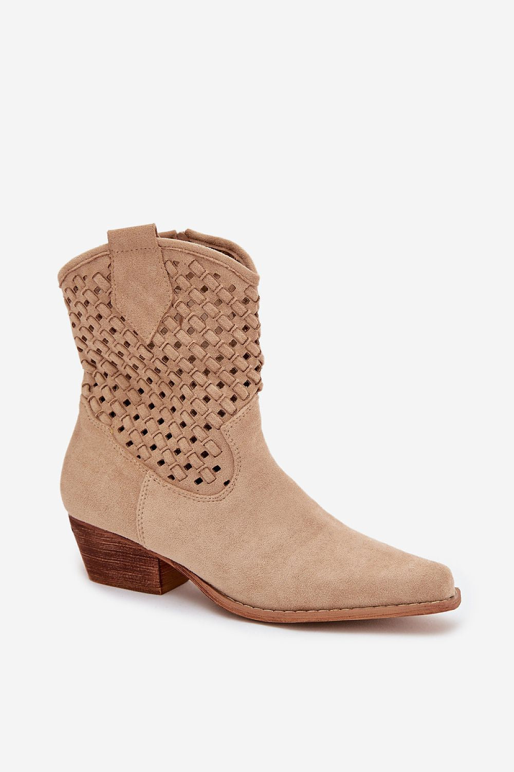   Botki Model Ferissa C-744 Beige - Step in style 